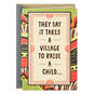 It Takes More Than a Village Funny Father's Day Card for Dad, , large image number 1