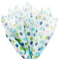Cool Multicolored Scattered Dots Tissue Paper, 4 sheets, , large image number 2