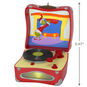 Grinch Record Player Keepsake Ornament measurement image number 3