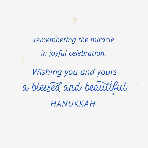 A Time for Reflection Hanukkah Card, , large image number 2