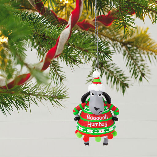 Baaaaah Humbug! Ornament, 