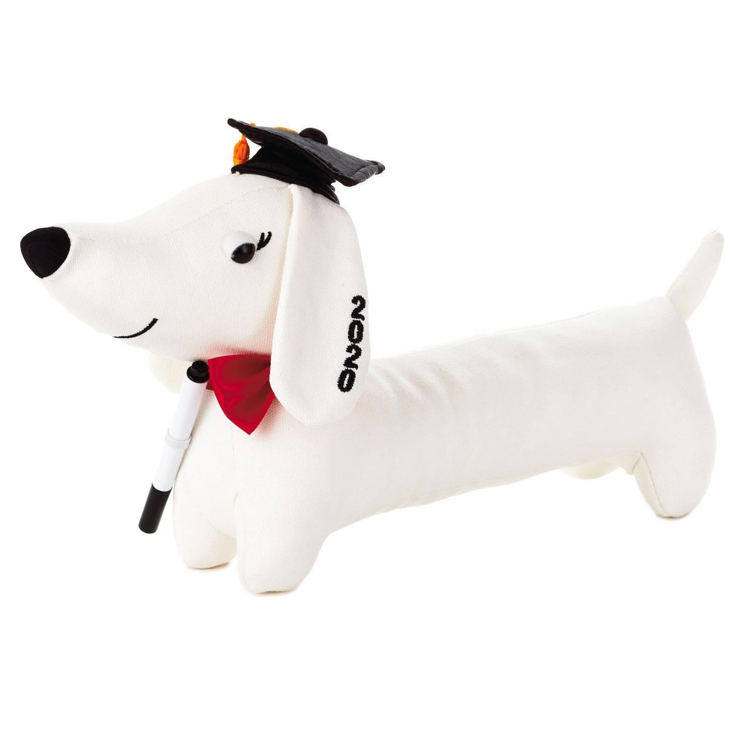 graduation puppy plush