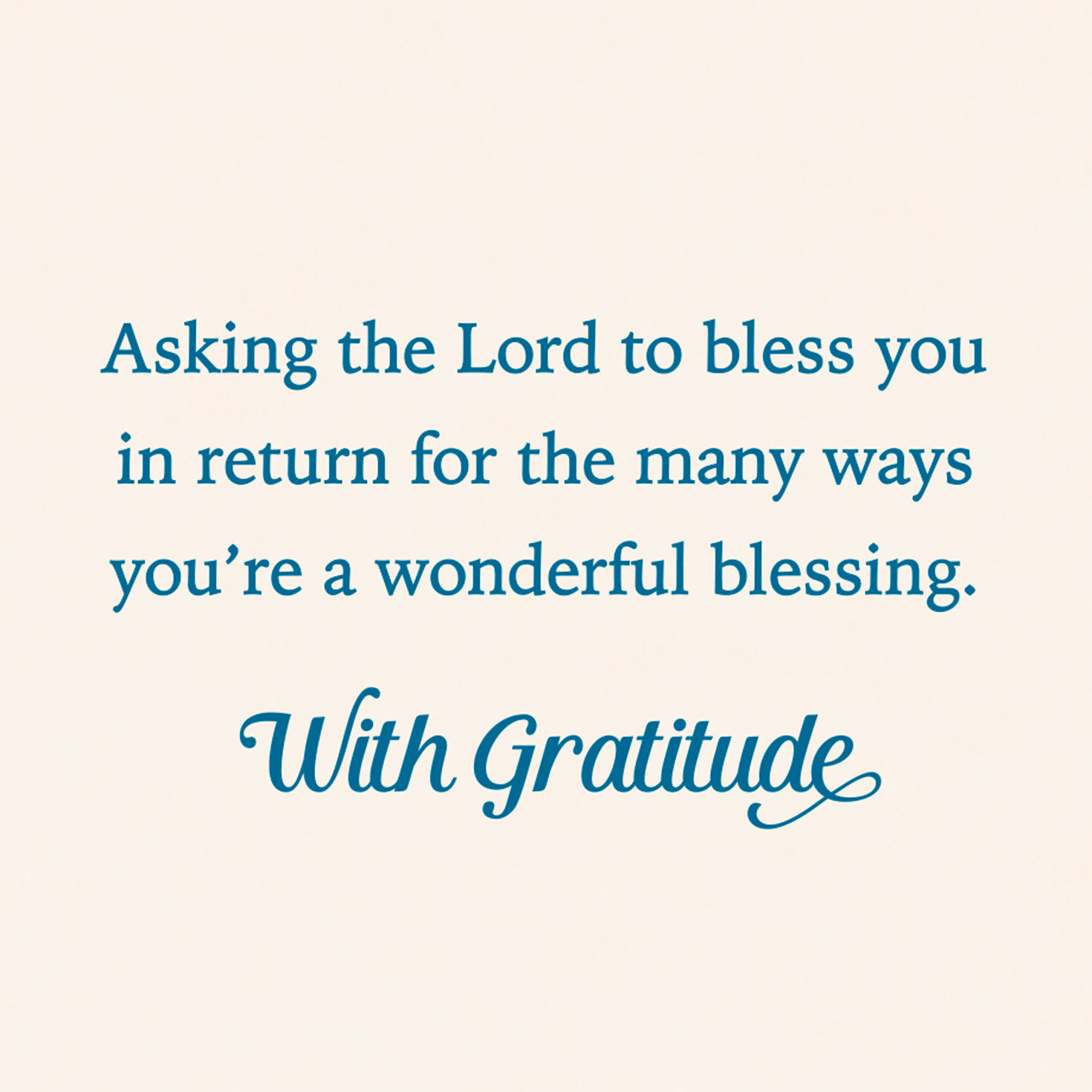 Asking the Lord to Bless You Religious Clergy Appreciation Card for only USD 2.99 | Hallmark