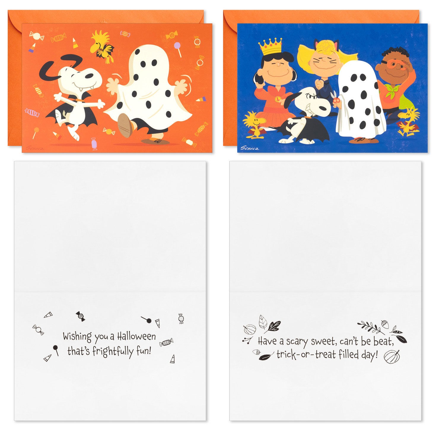 Peanuts&reg; Tricks and Treats Assorted Halloween Cards, Pack of 24, , large image number 4