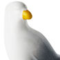Gray and White Ceramic Eagle Figurine closeup view image number 3