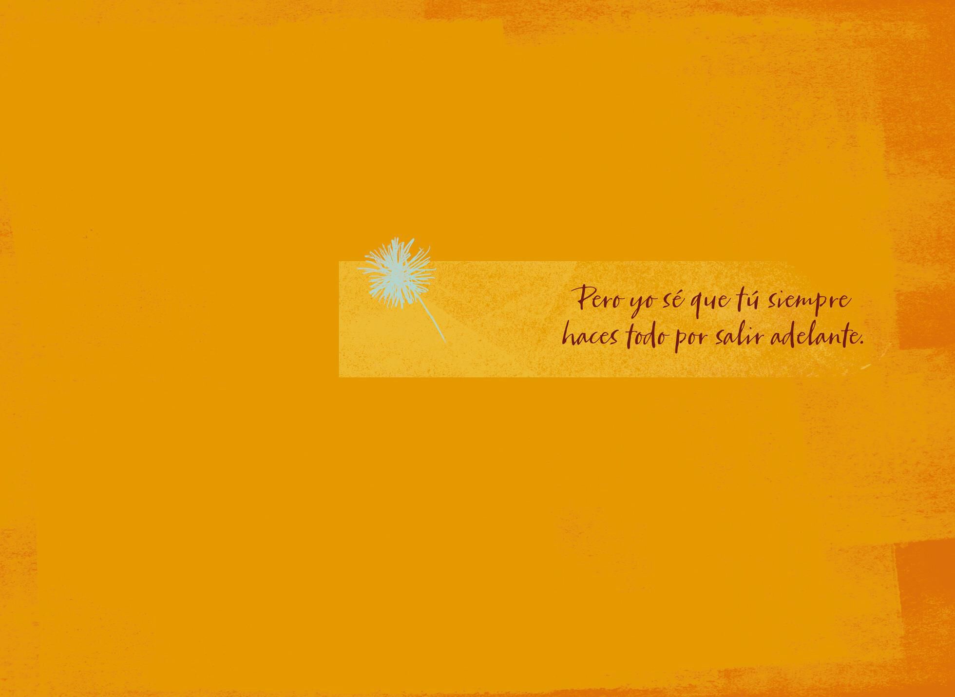 Life Is Not Always Easy Spanish-Language Encouragement Card