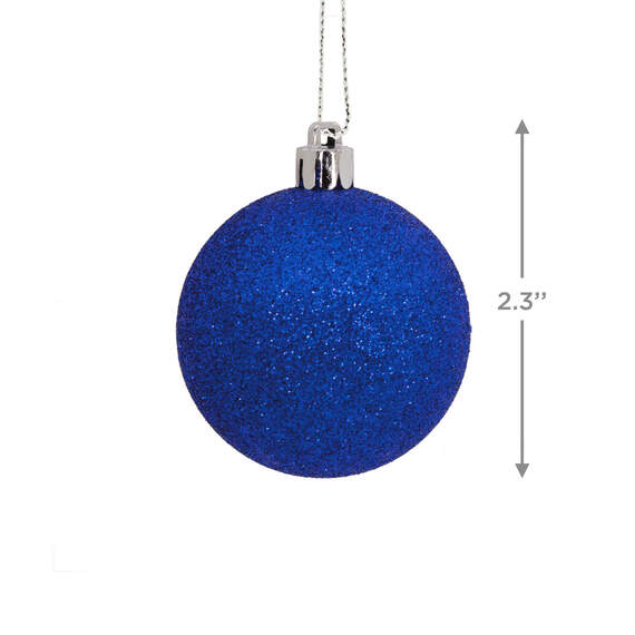 30-Piece Blue, Silver Shatterproof Christmas Ornaments Set, , large image number 3