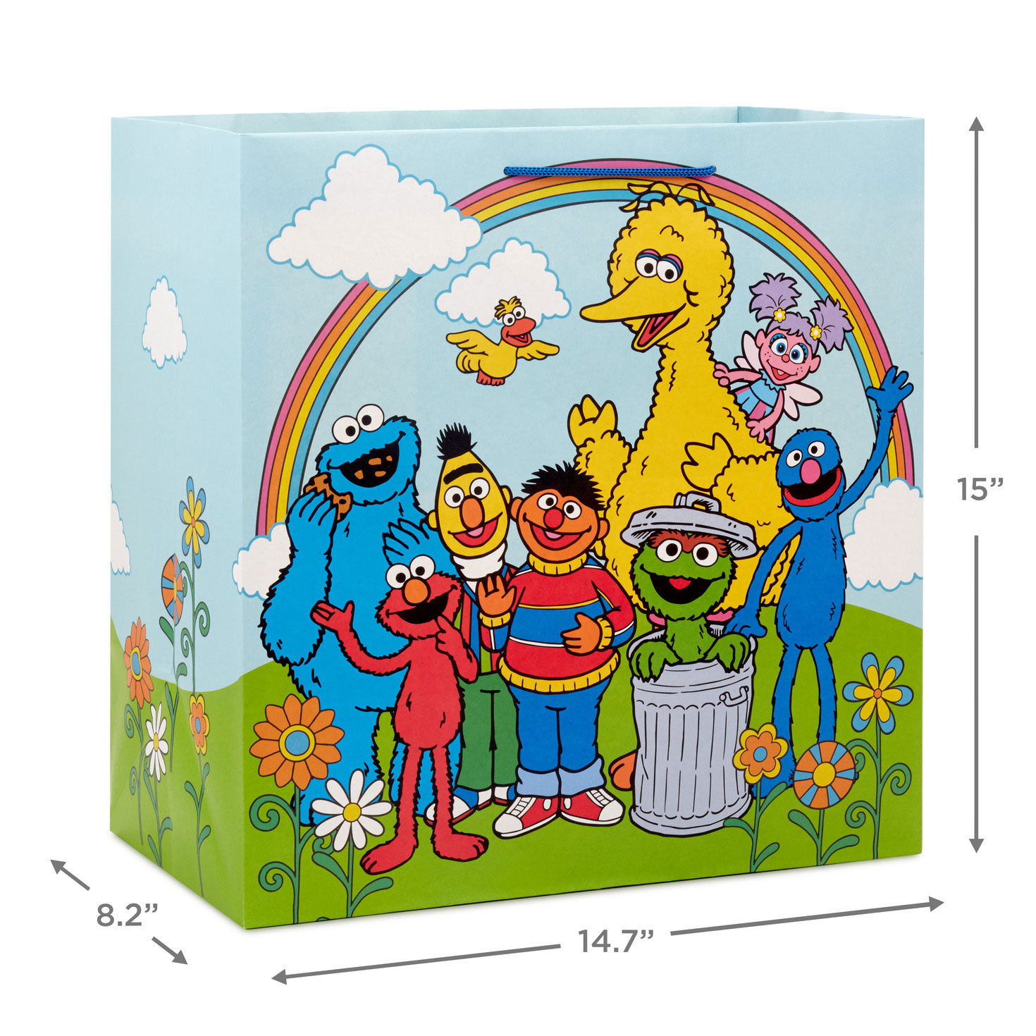 Sesame Street Characters Gift Bag measurement image number 3