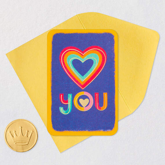 3.25" Mini Heart You So Much Love Card, , large image number 6