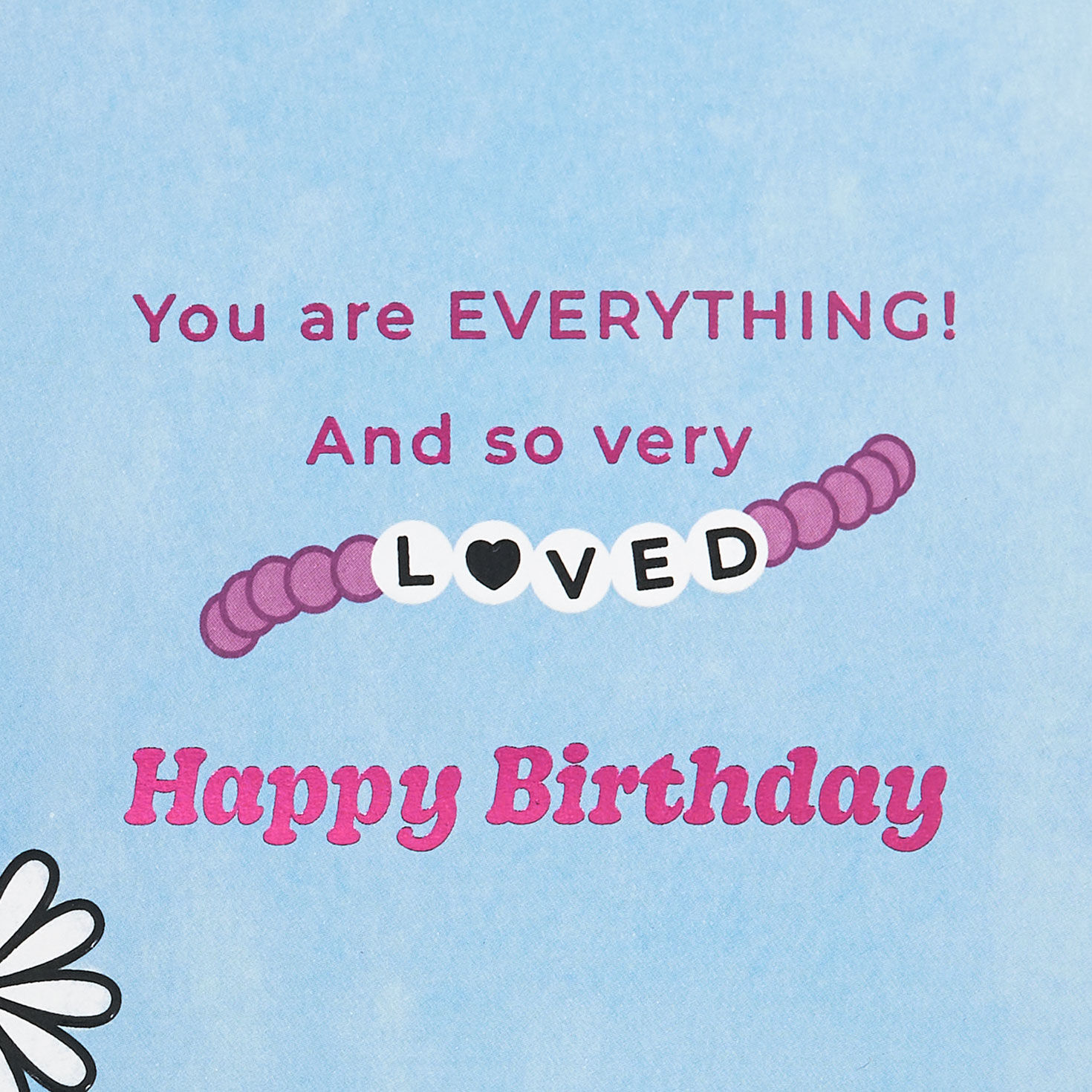 You Are Everything Friendship Bracelets Birthday Card for Daughter, , large image number 3