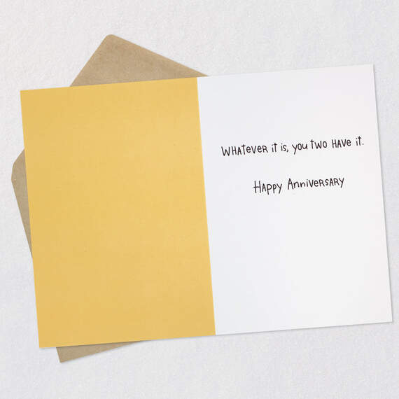 Secret to a Happy Marriage Funny Anniversary Card for Couple, , large image number 3