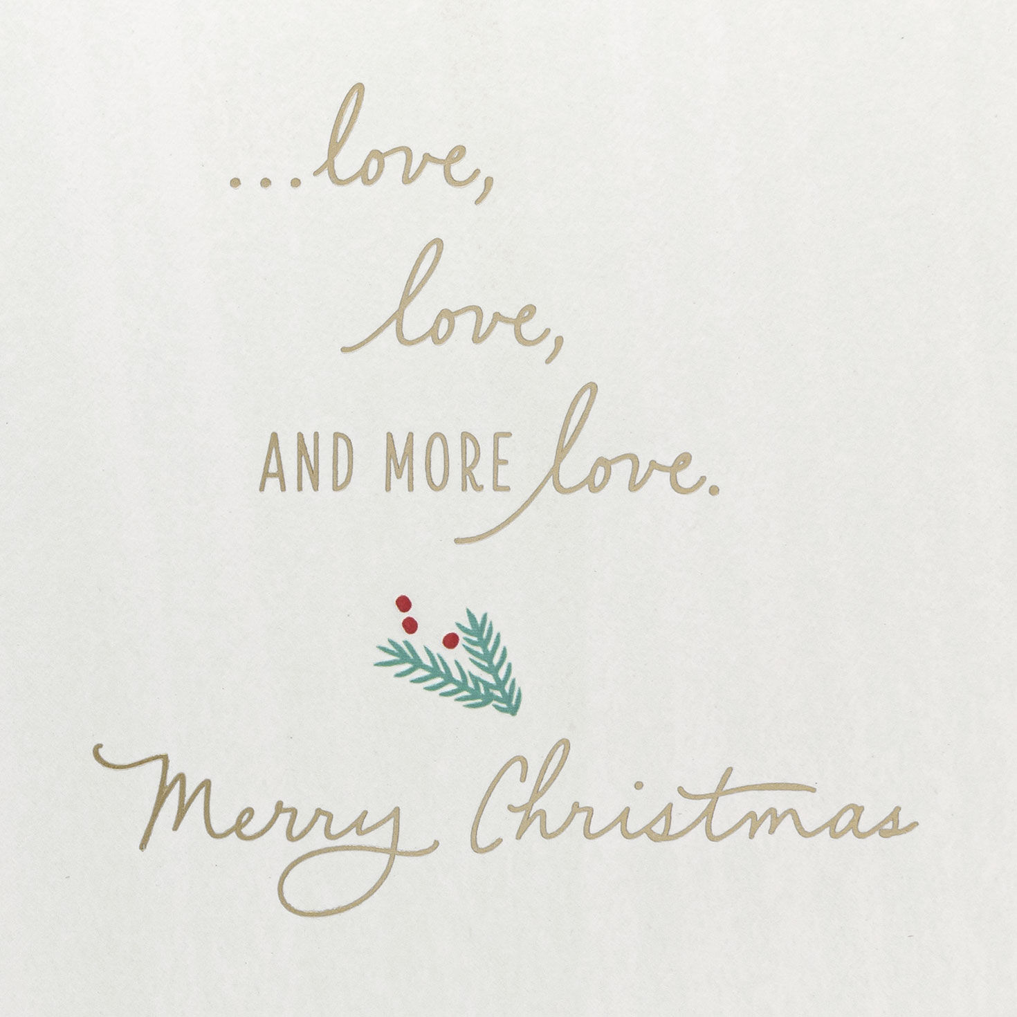 Holiday Table Christmas Card for Son and Wife Sentiment image number 2