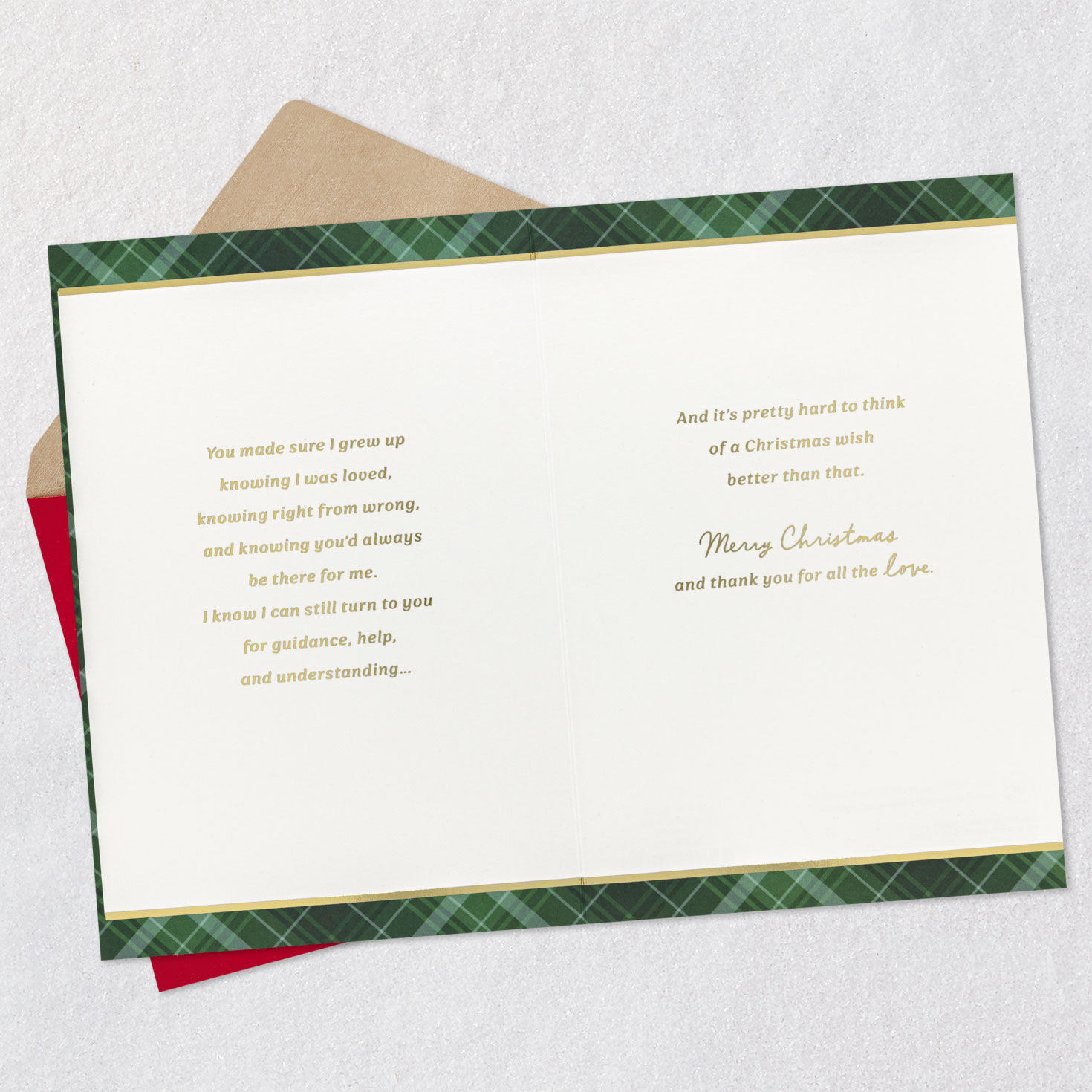 You're the Best Wish Christmas Card for Mom and Dad for only USD 6.99 | Hallmark