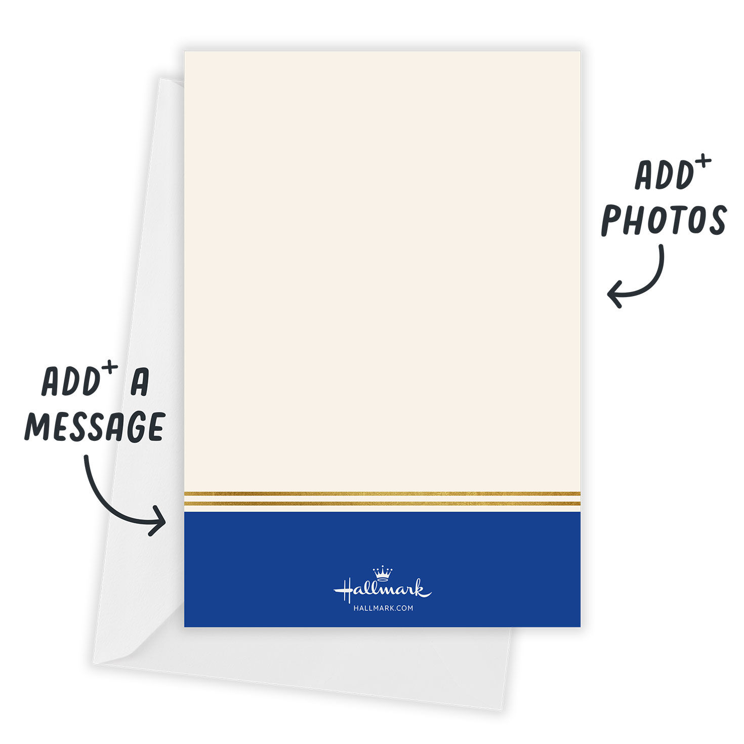 Blue Art Deco Personalized Graduation Invitation  image number 3