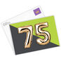 75th Balloons Custom Birthday Card, , large image number 2