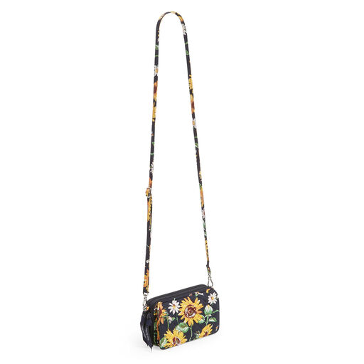 Vera Bradley RFID All-in-One Crossbody in Sunflowers, 