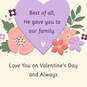 Love You Always Religious Valentine's Day Card for Granddaughter, , large image number 2