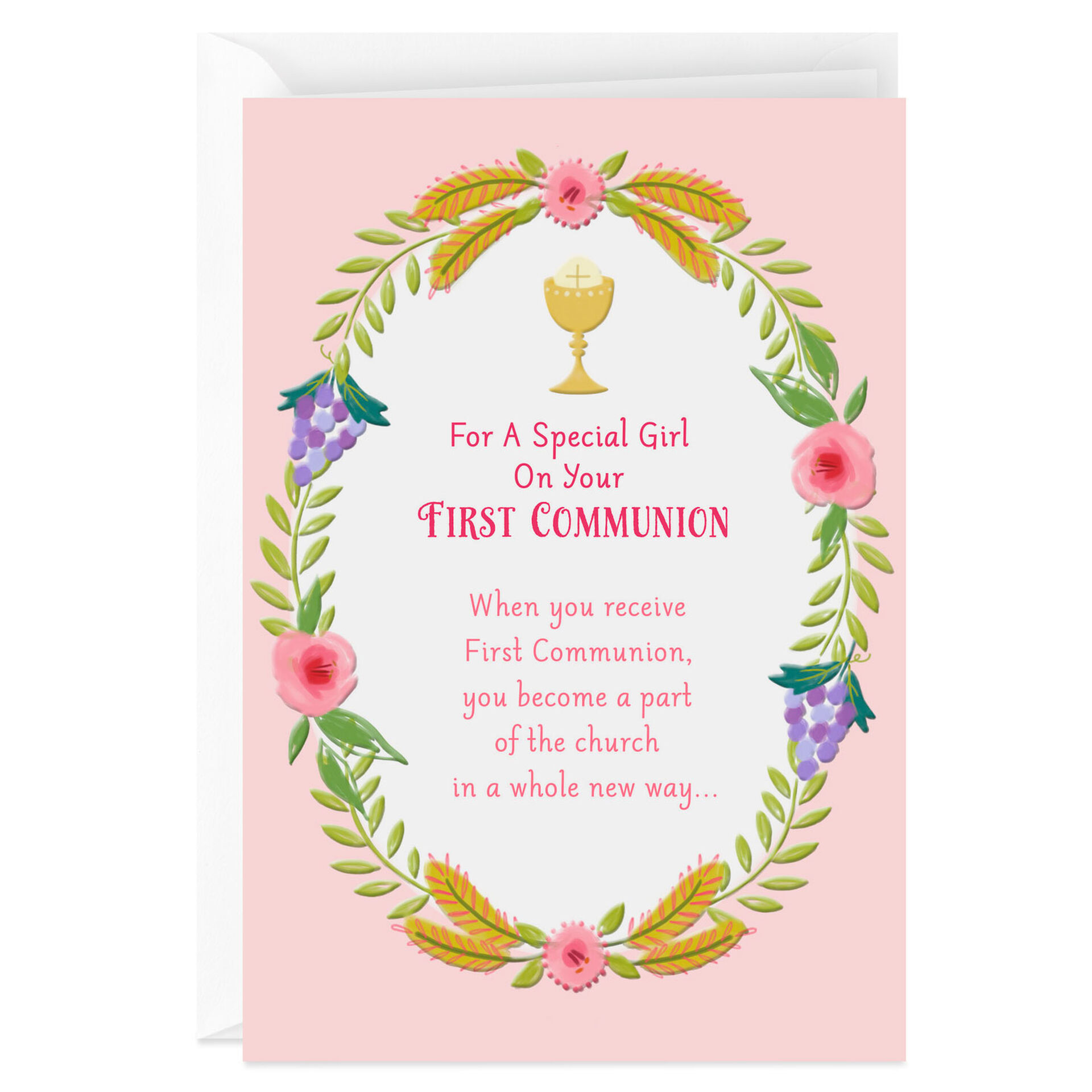 Collection 24+ Stock Photos what to write in a communion card Superb