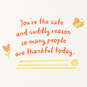 Cute Fox Customizable Baby's First Thanksgiving Card With Relative Stickers, , large image number 2