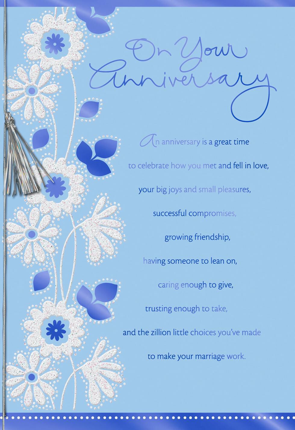Dreams to Plan For Anniversary Card