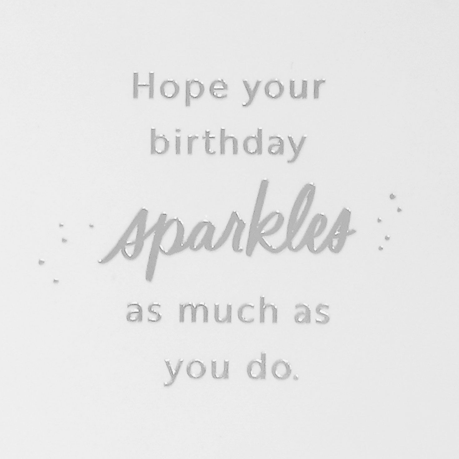 Dog in Feather Boa Birthday Card Sentiment image number 2