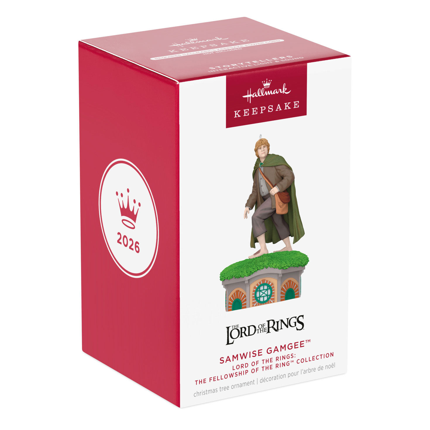Lord of the Rings Samwise Gamgee Keepsake Ornament Package front image number 7