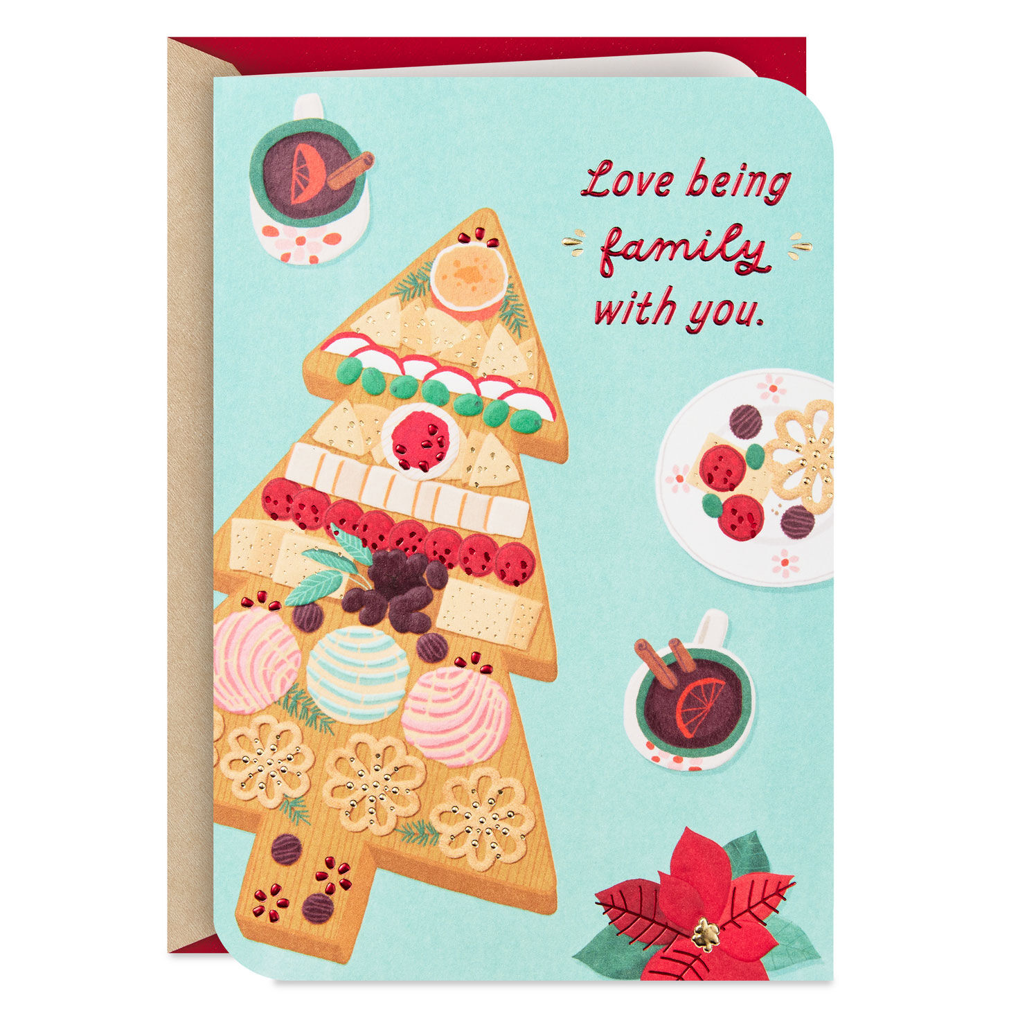 Love Being Family With You Christmas Card