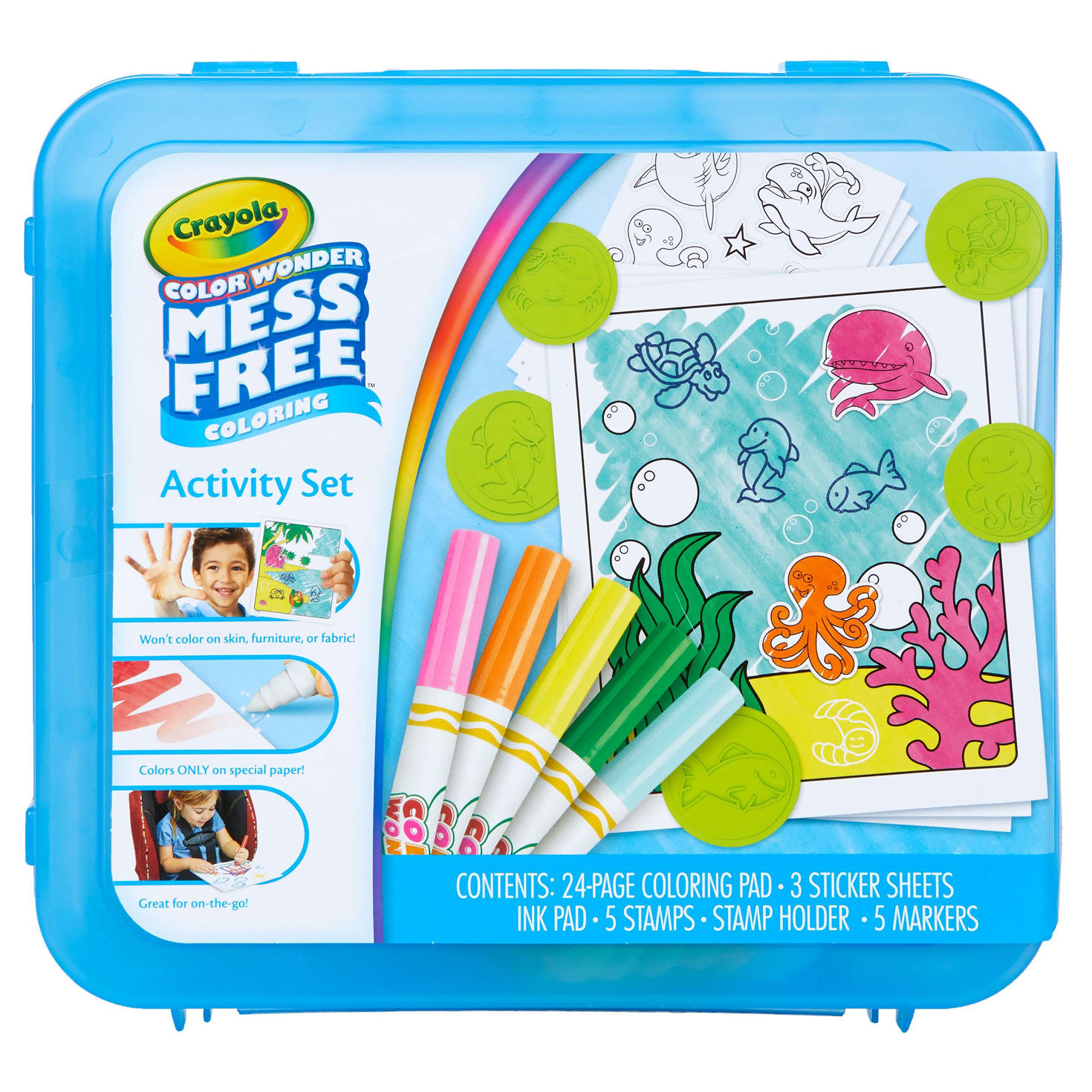 Various Themes and Characters Crayola Color Wonder Mess Free Colour Wonder 