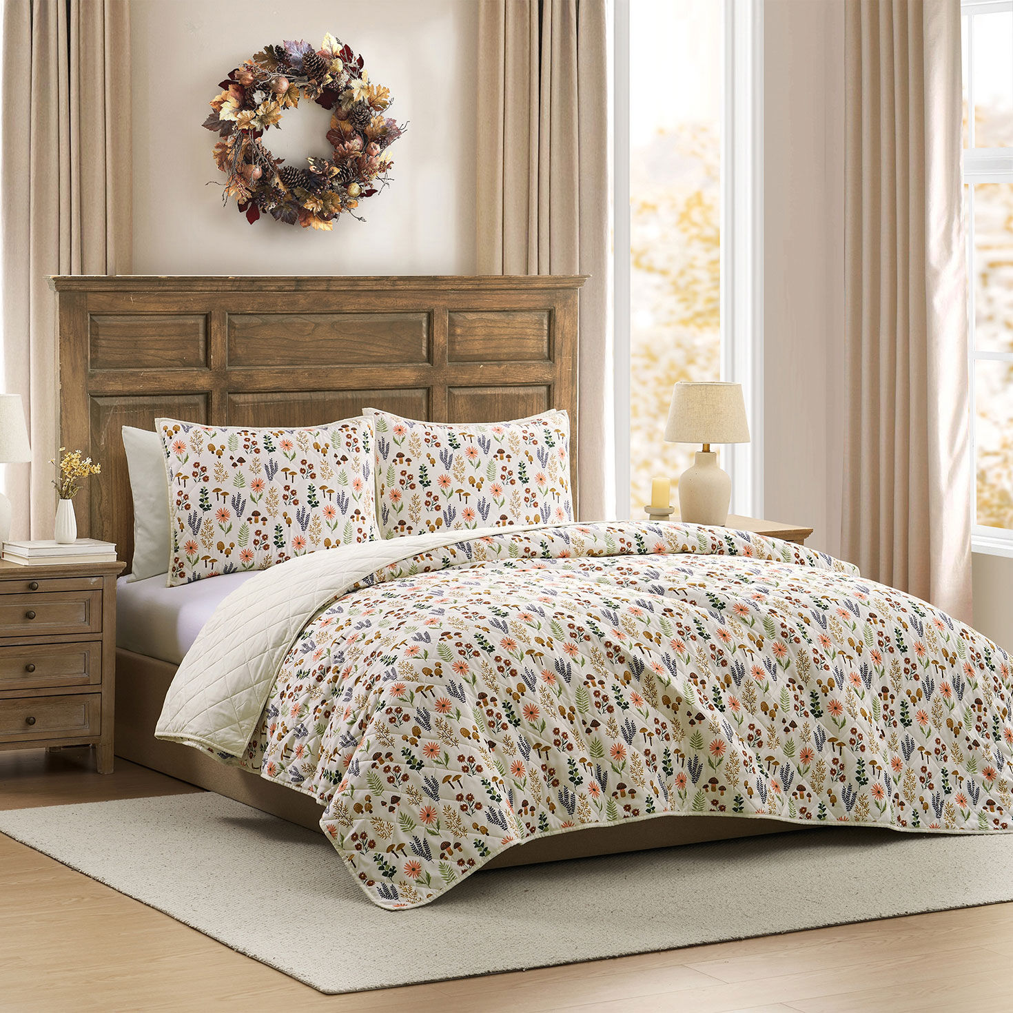 Hallmark Hayra 3pc. Quilt Set - Full/Queen