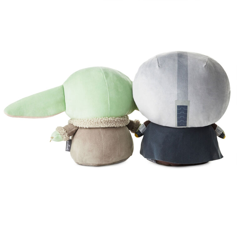 Large Better Together Star Wars: The Mandalorian™ and Grogu™ Magnetic Plush Pair, 10.5", , large image number 4