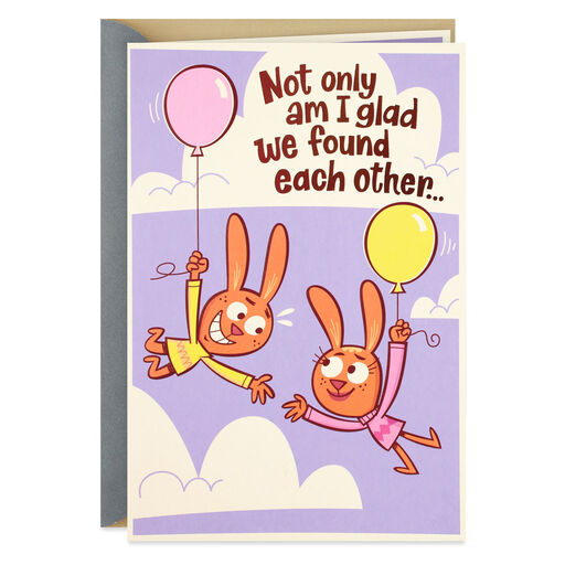Glad We Found Each Other Pop-Up Anniversary Card, 