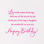 A Daughter As Wonderful As You Birthday Card From Both of Us, , large image number 3