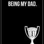 Thanks for Being My Dad Funny Father's Day Card, , large image number 4