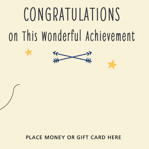 One in a Million Money Holder Graduation Card for Grandson, 