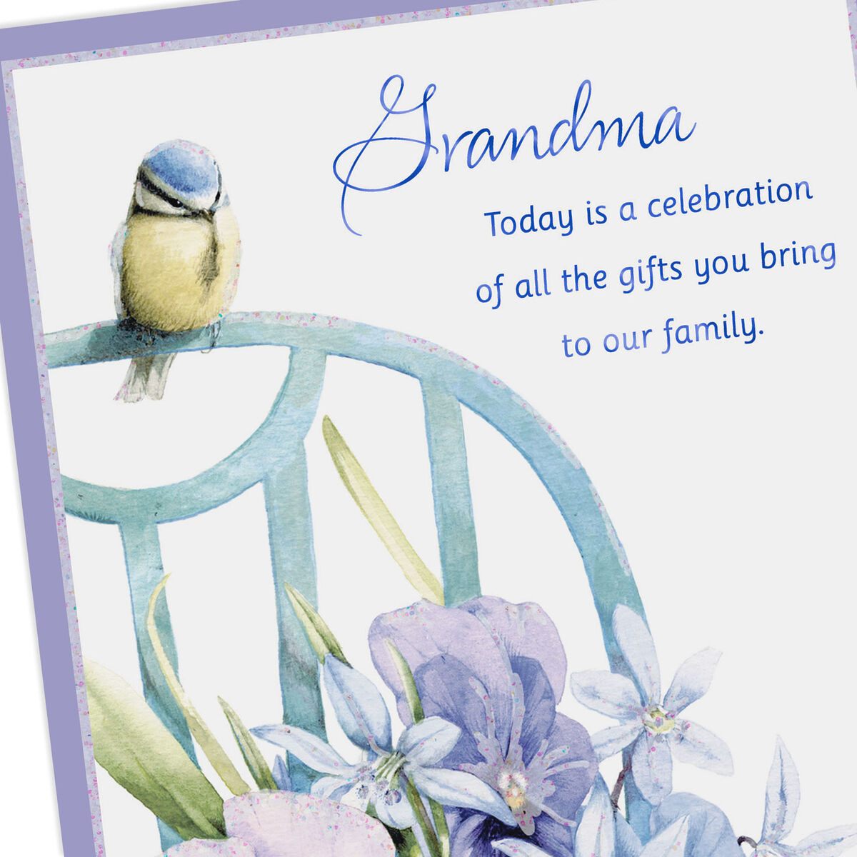 Marjolein Bastin Bird and Flowers Grandparents Day Card for Grandma - Greeting Cards - Hallmark