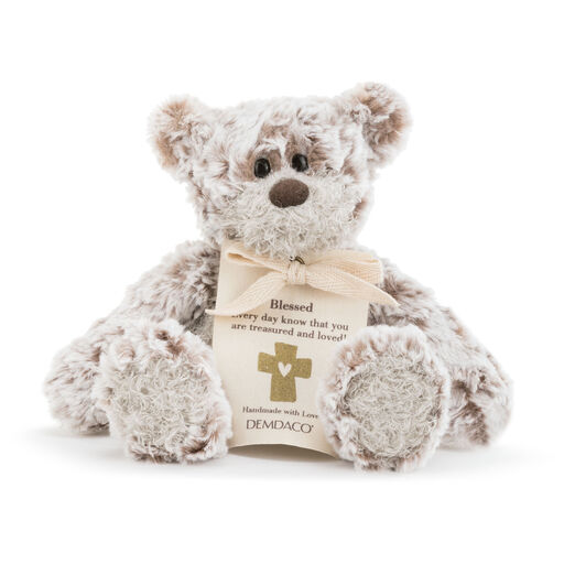 Small Blessing Giving Bear Stuffed Animal, 8.5", 