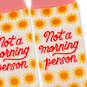 Not a Morning Person Novelty Crew Socks, , large image number 3