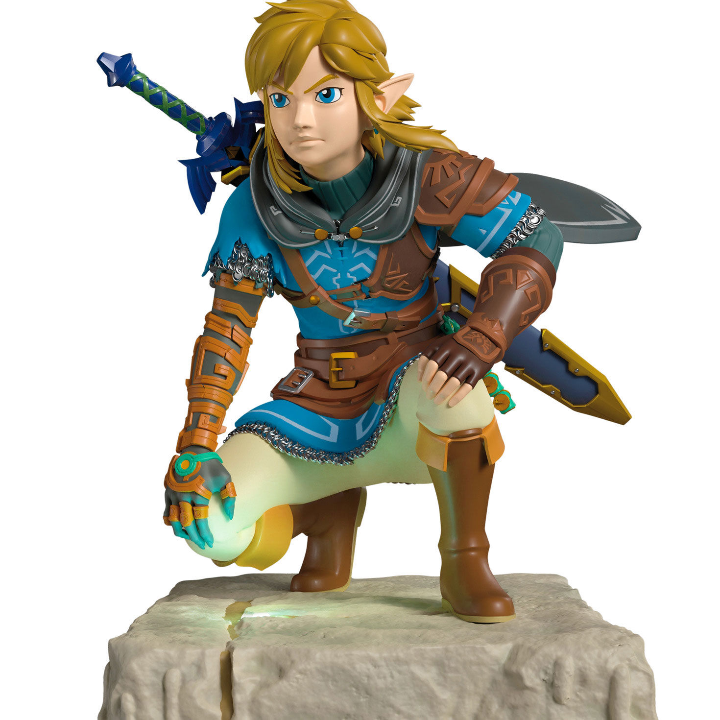 Legend of Zelda Link on Stone Keepsake Ornament  image number 5