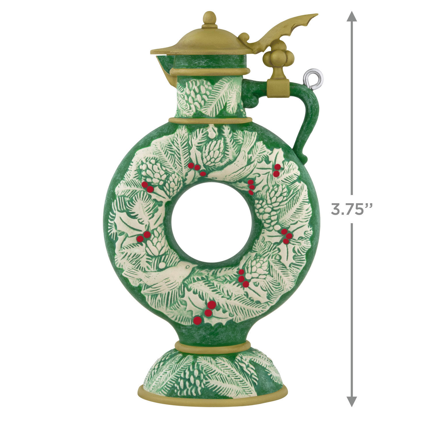 Beer Stein 2025 Keepsake Ornament measurement image number 3