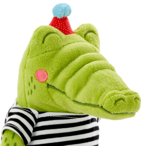 Happy Birthday Alligator Stuffed Animal, 9", 