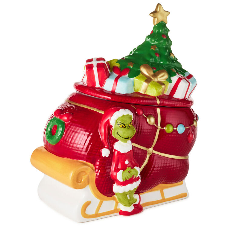 Dr. Seuss's How the Grinch Stole Christmas!™ Grinch Cookie Jar With Sound