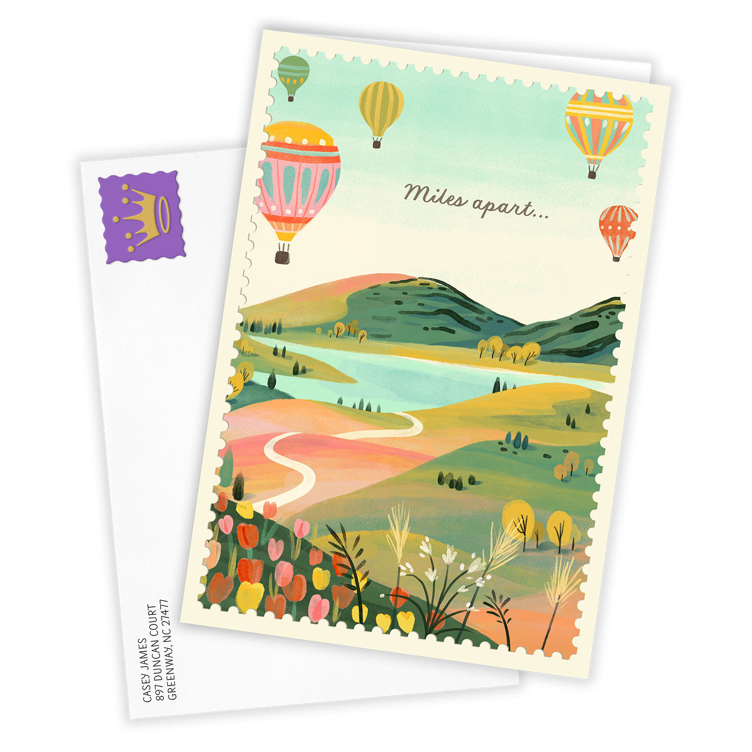 Hot Air Balloons Custom Card for only USD 4.99 | Hallmark