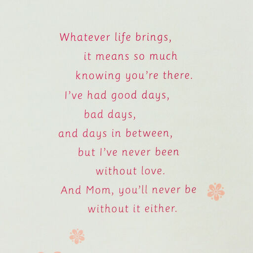 We're Friends Heart to Heart Mother's Day Card for Mom From Daughter, 
