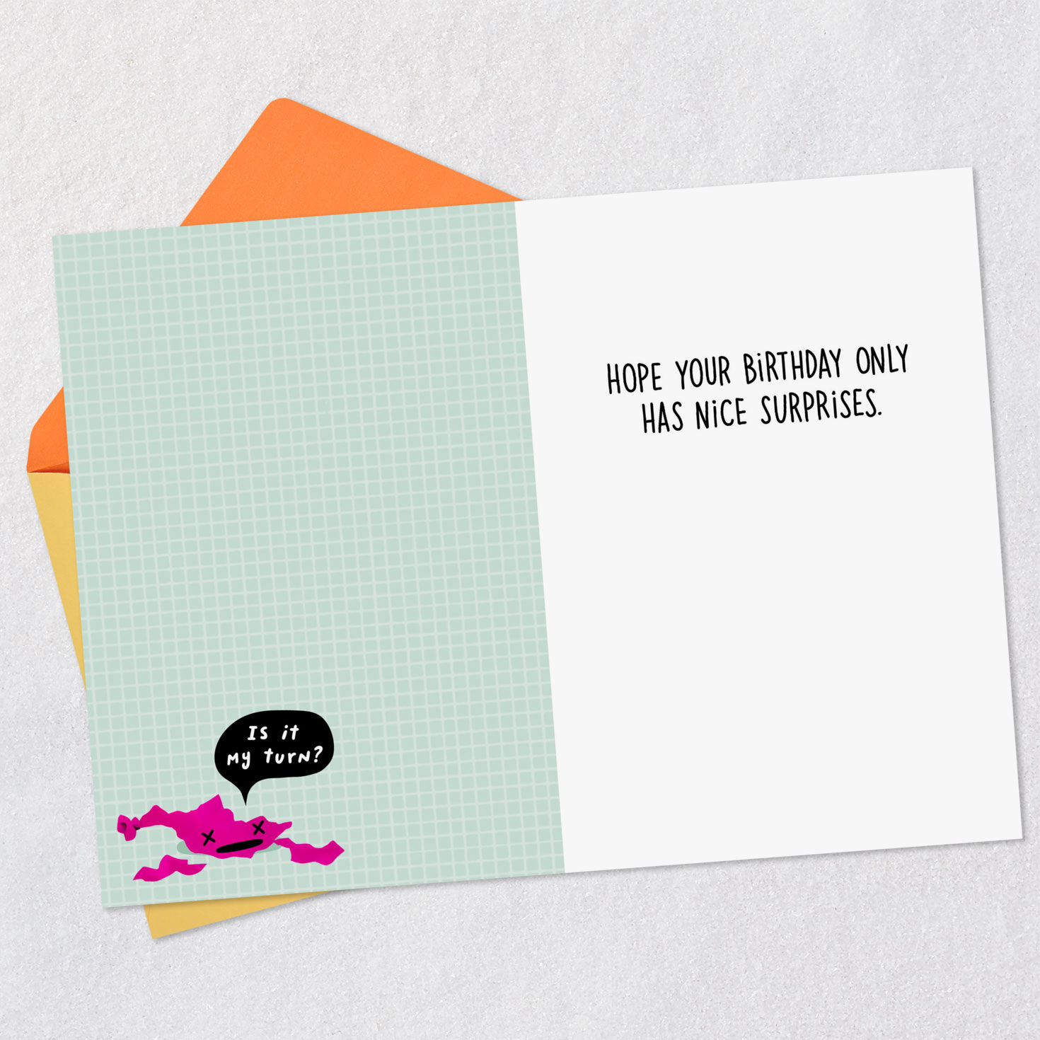 Colorful Balloon Cartoon Funny Birthday Card  image number 3