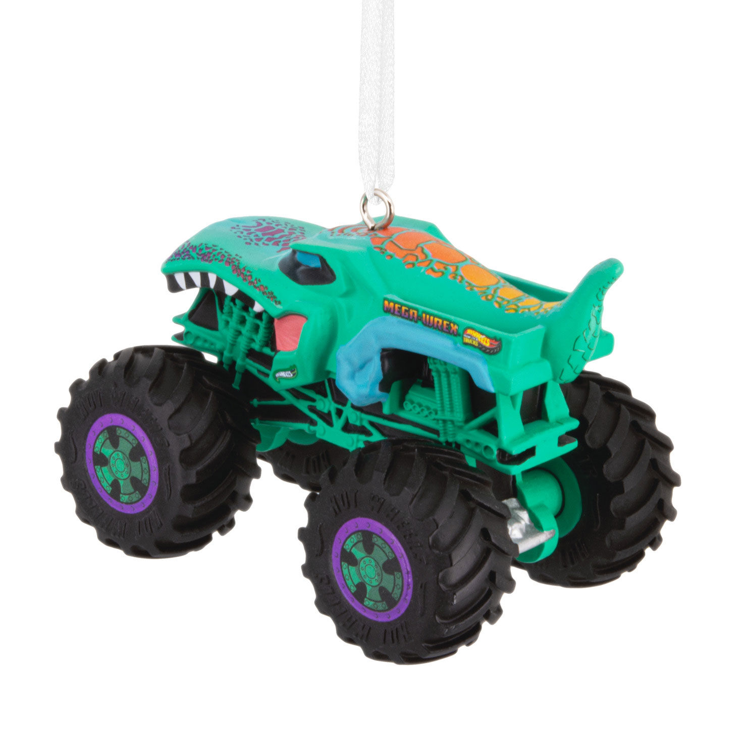 Hot Wheels Monster Trucks Christmas Ornament Back image number 6