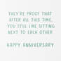 Butt Dents in the Sofa Funny Anniversary Card for Couple, , large image number 2