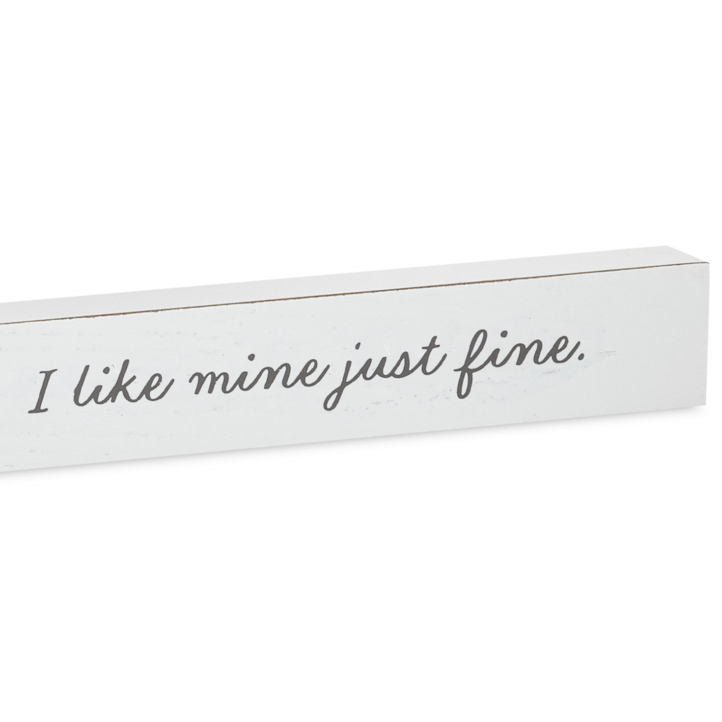 I Don't Need a Second Opinion Wood Quote Sign, 23.5x2, , large image number 4