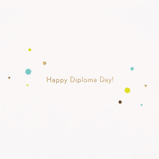 Yay Balloon Banner Graduation Card, 
