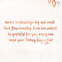 Blessings Big and Small Thanksgiving Card for Daughter and Family, , large image number 2