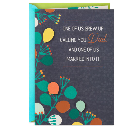 Privilege to Be Your "Kids" Father's Day Card for Dad From Both, 